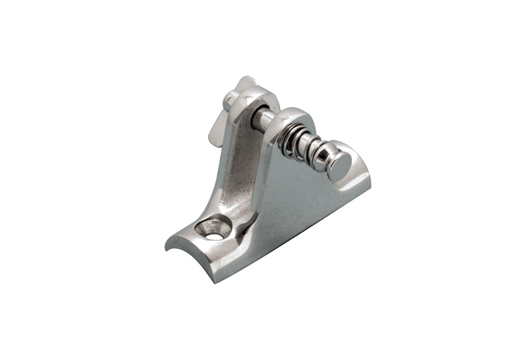 Stainless Steel Deck Hinges - 90 Degree and Concave, Railing and Bimini, S3682-3001